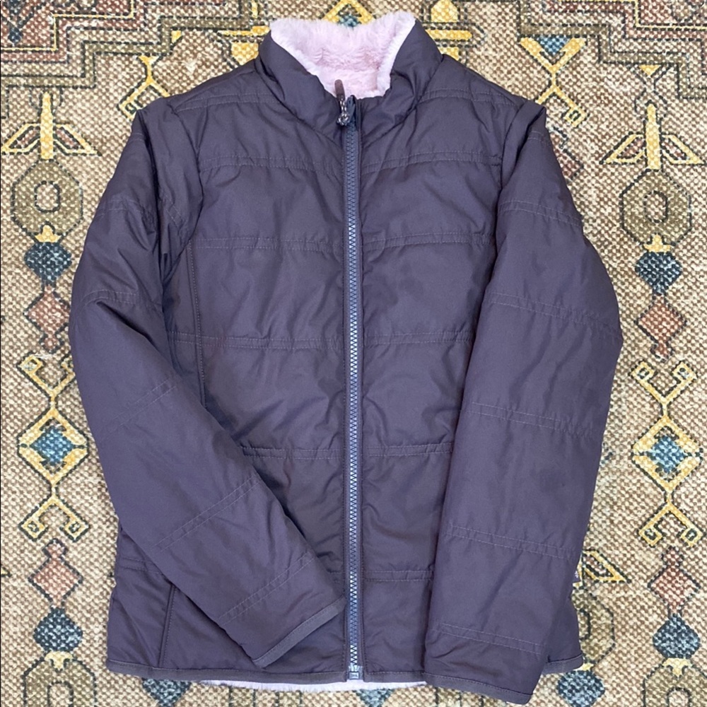 Athleta Girl’s Purple Reversible Jacket